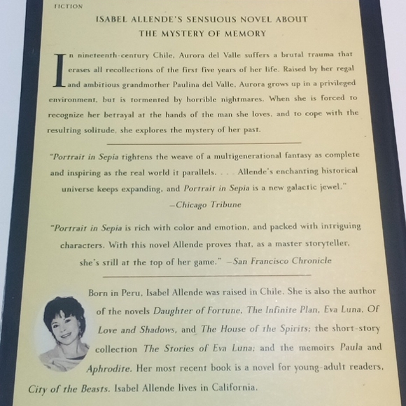 2/$15 Portrait In Sepia Paperback Isabel Allende - Picture 3 of 7